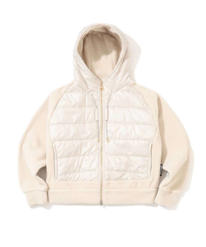 Hybrid Padded Jacket in OFF-WHITE