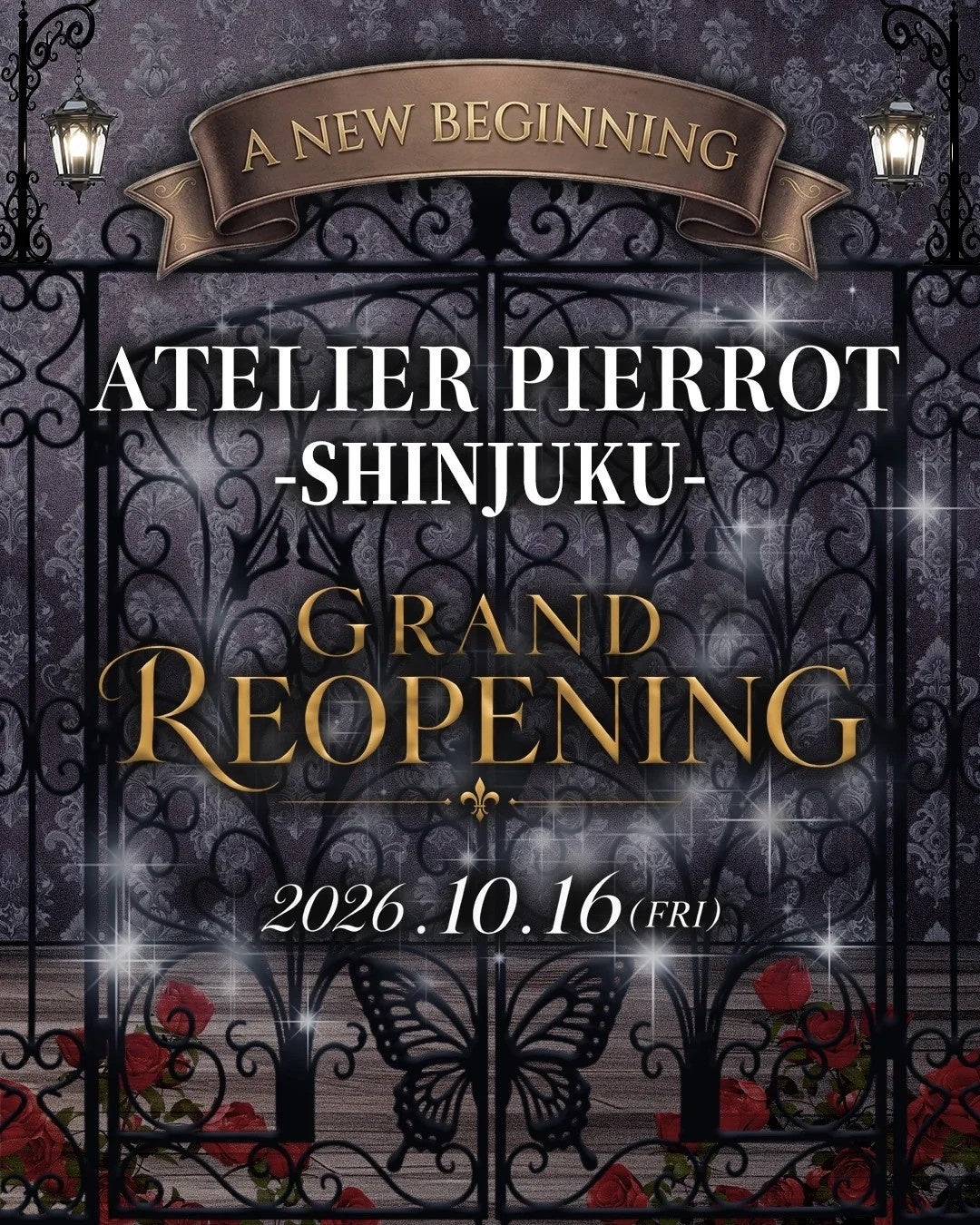 ATELIER-PIERROT新宿店のリニューアル告知
