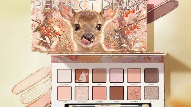 PERFECT DIARY、日本限定「バンビパレット」と限定色フェイスパウダー