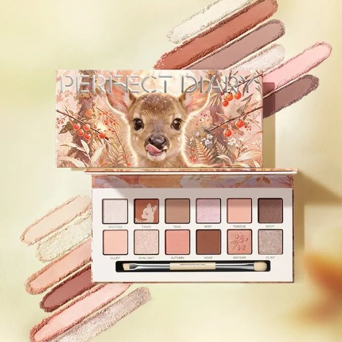 PERFECT DIARY、日本限定「バンビパレット」と限定色フェイスパウダー