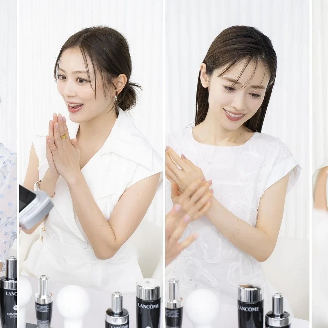 前田敦子らも体感！ランコム、全国カウンターでAI肌測定＆美顔器