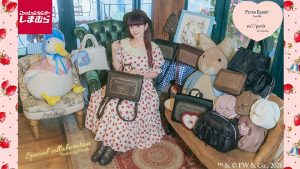ピーターラビットとm♡petit by misakoの新作を並べたコラボビジュアル