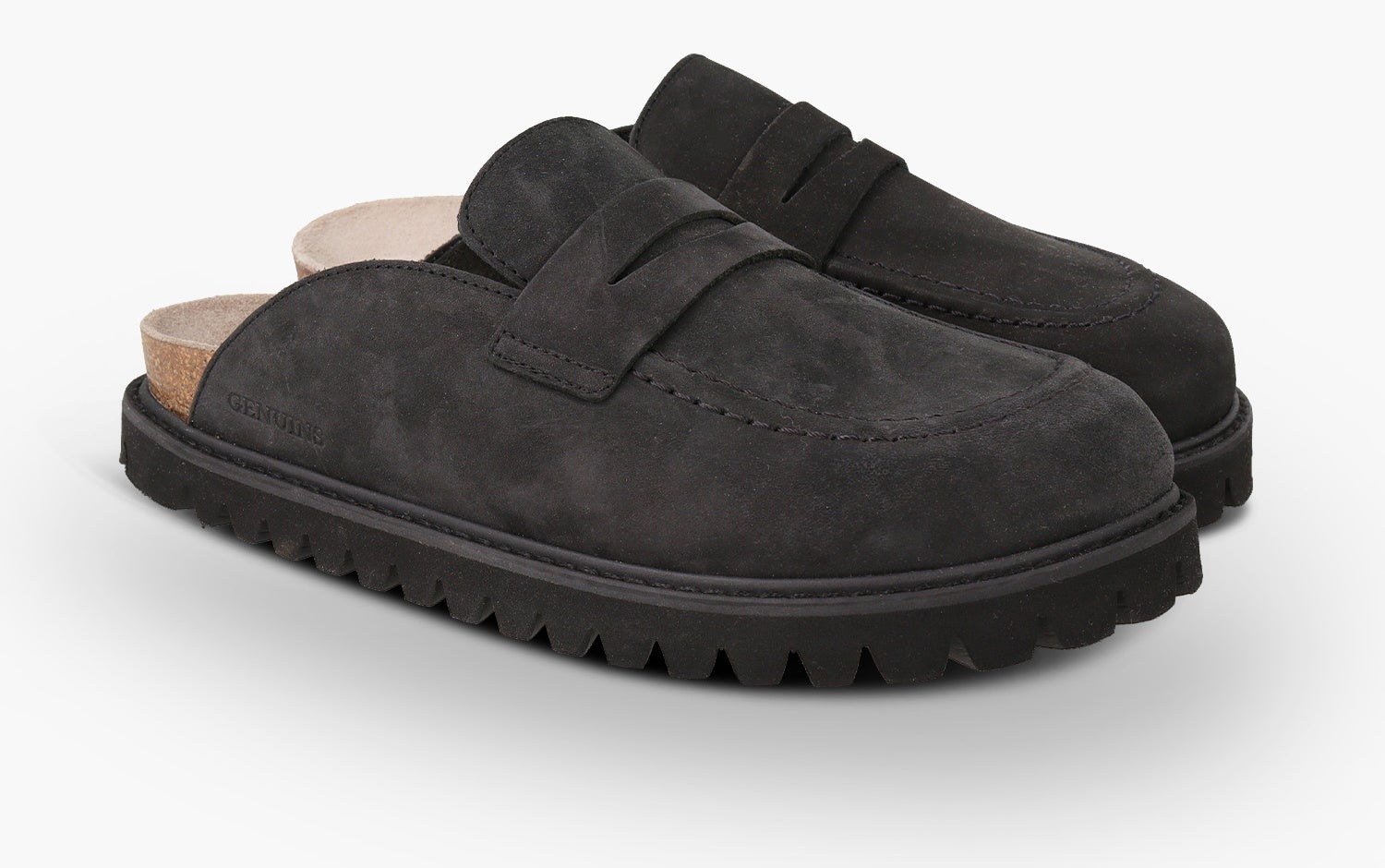 BLACK 색상의 LOIS NUBUCK