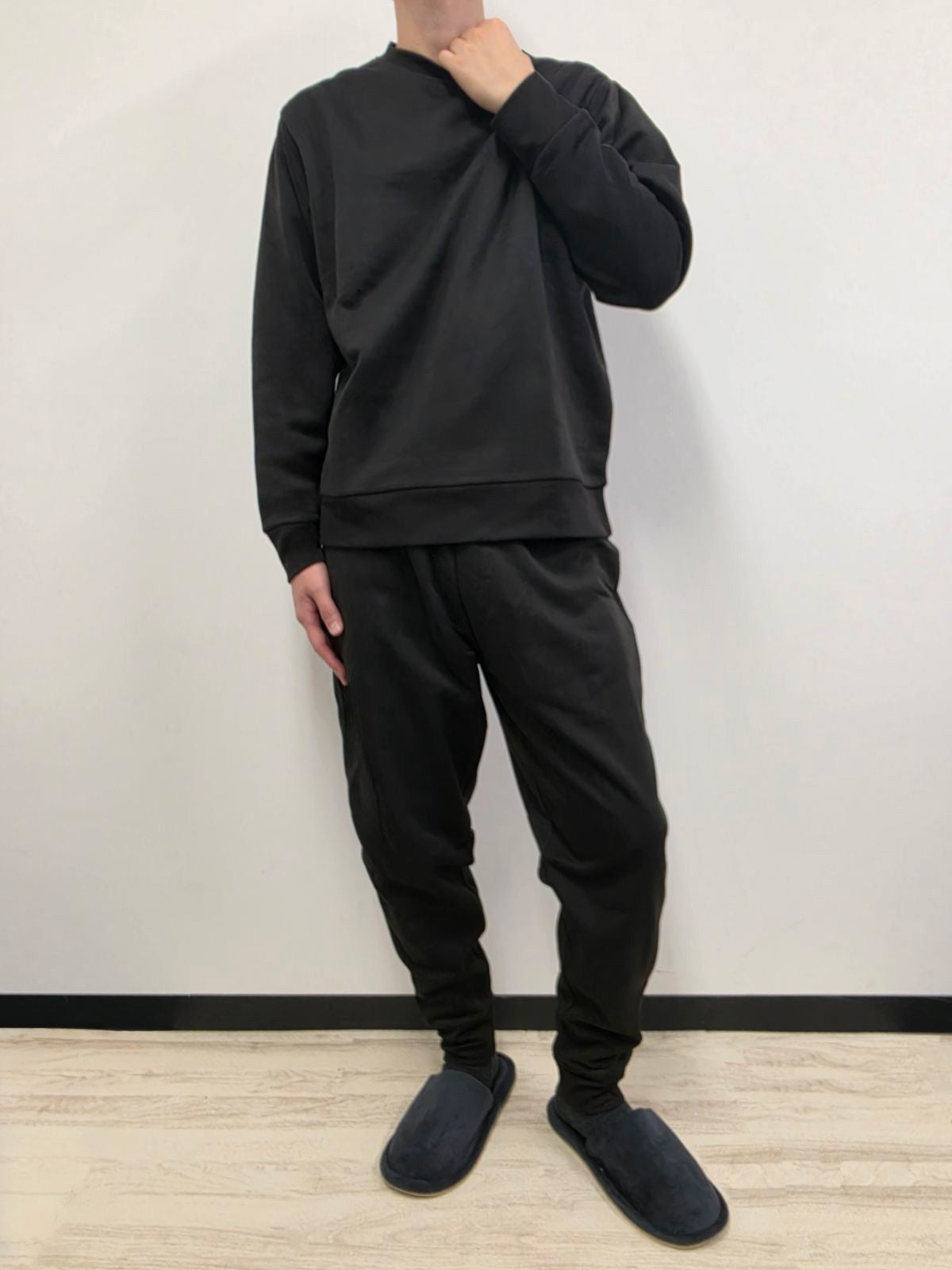 ゲオのあったかルームウェアの着用イメージ