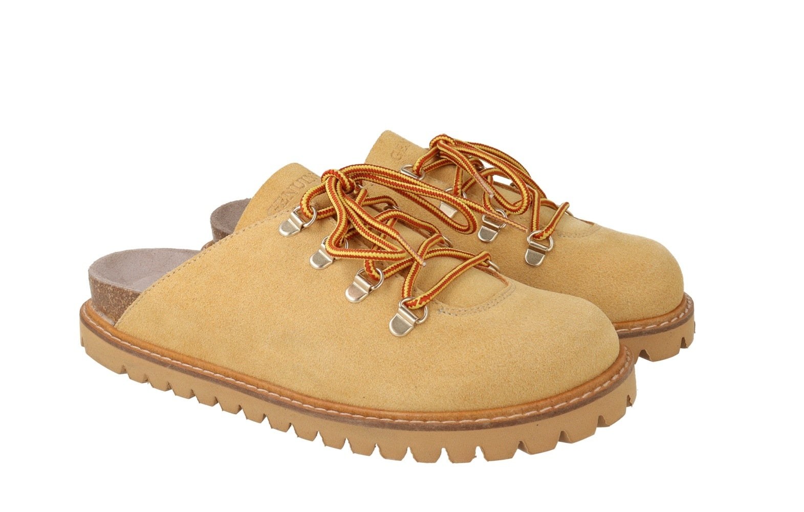 AMBRA 색상의 TABANCA VELOUR LEATHER