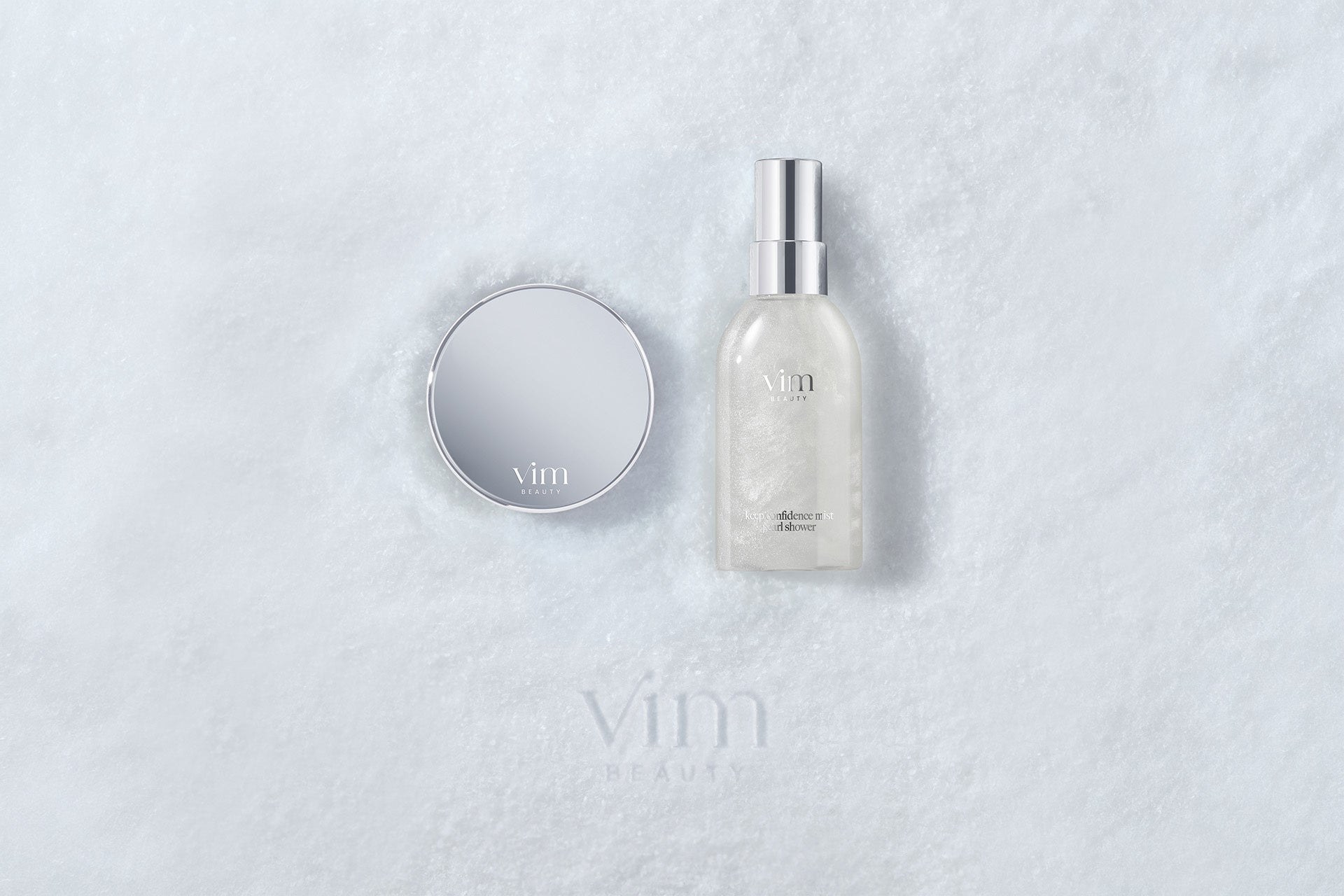 vim BEAUTYの限定パウダーとパール入りフィックスミスト